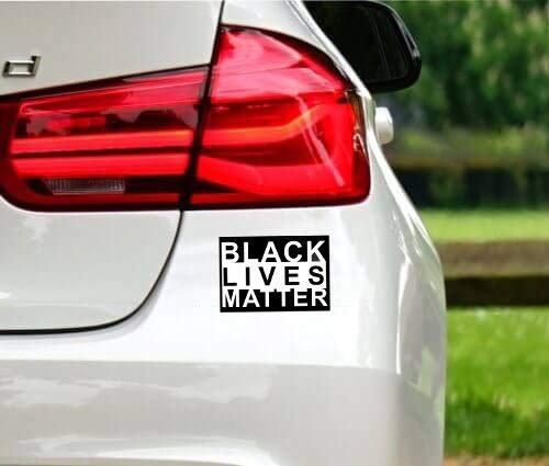 image for Generic Black Lives Matter [6PCS] Sticker Set- Black Lives Matter Move