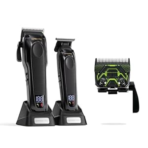 Professional Hair Clippers for Men+Premium Barber Clippers DLC-Replacement Blade