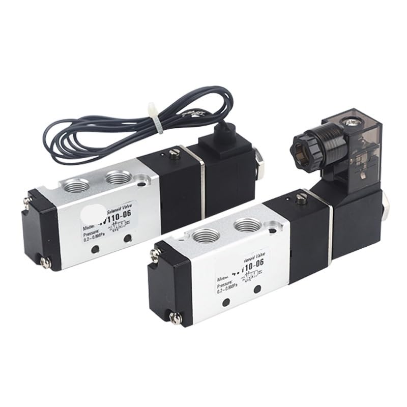 Vanne Pneumatique Compacte 4V110-06 à Faible Consommation Électrique
