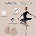 2pcs Ballet Dance Toe Pads, Soft Fabric Toe Pouches Pads Covers Pointe Shoes High Heels Toe Caps Protectors Point Shoe Accessories for Women Girls to Protect Feet