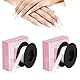 NICENEEDED 2 STÜCK 3M Künstliche Nagelverlängerung Faser Nagelverlängerungsfasern Verstellbare Form Werkzeuge Zur Nagelverlängerung DIY Fiberglas Nagelkunst Make Up Zubehör Für Den Heimsalon