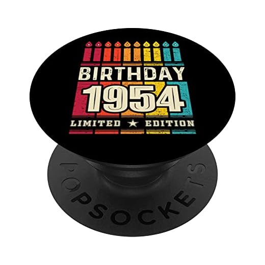 1954 Popsocket para teléfono edición limitada 1954 cumpleaños 1954 PopSockets PopGrip Intercambiable