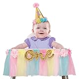 Amscan 1st Birthday Deluxe High Chair Decoration Party Supplies, 37