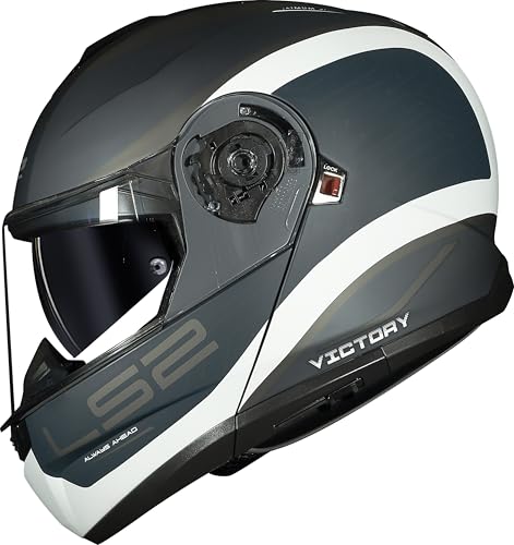 Capacete LS2 FF908 Strobe II Victory Matte Grey Blue Sand