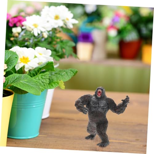 Figurine animale noir avec forme détaillée authentique pour collection - 6