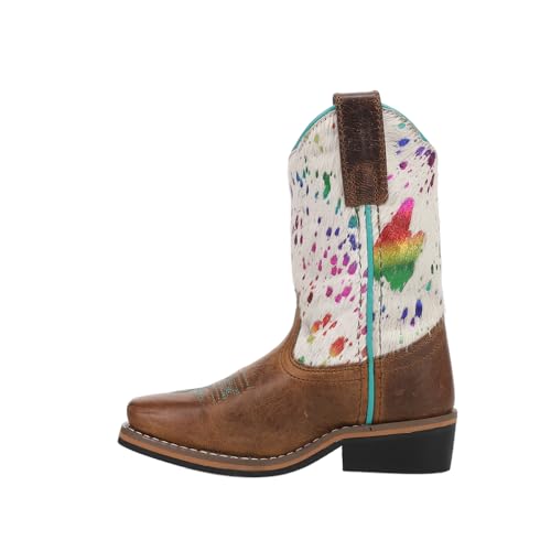 Dan Post Toddler-Girls' Rumi Western Boot Broad Square Toe - Dpc29083