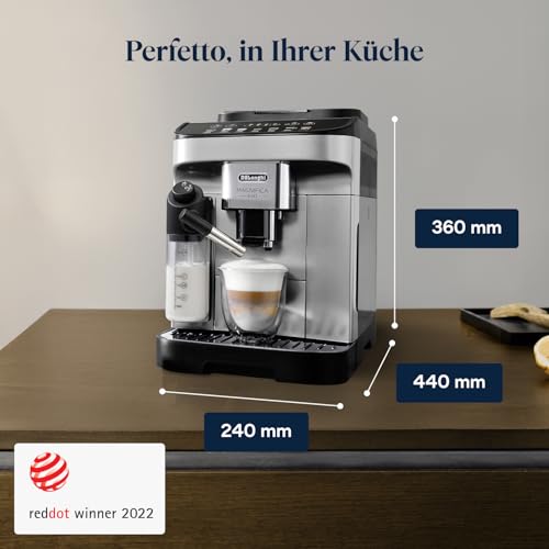 De'Longhi Magnifica Evo - Kaffeevollautomat 7 Getränke Silber-Schwarz – Ansicht 7