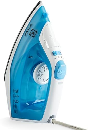 Ferro de Passar Roupa Seco e Vapor Electrolux Base Antiadere