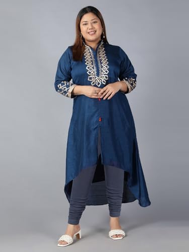 Image of Plus Size Churidar Leggings for Women