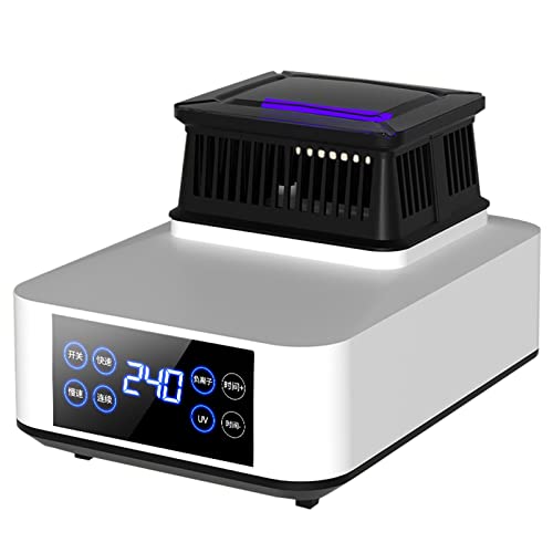 BeiLiHe Secador de roupa portátil com temporizador e controlo remoto, 1500 W silencioso secador de roupa pequena, aquecedor baixo consumo com sistema de purificação de iões negativos (tamanho: B)