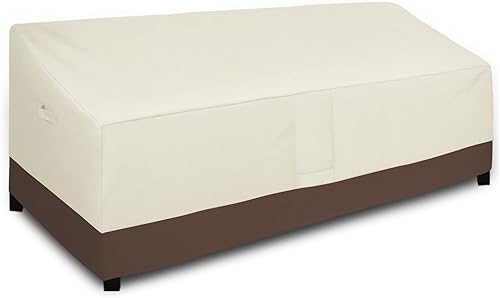Miniatura 16 de Easy-Going Funda resistente para sofá de dos plazas al aire libre, funda impermeable y a prueba de viento para muebles de patio con ventilación