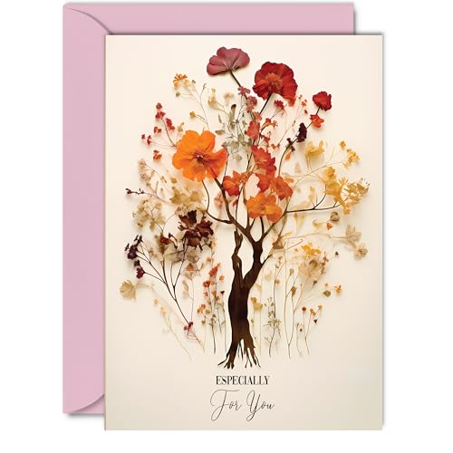 Beautiful Greeting Card for Women - Flower Tree - Gorgeous