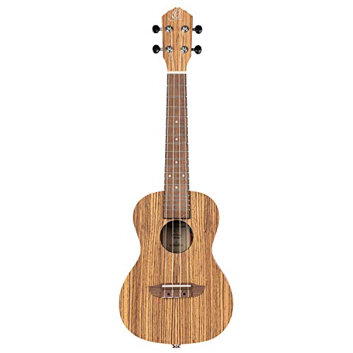 ORTEGA Ukulélé Concert Gaucher avec préampli Série Timber – Zebrawood Naturel + Housse luxe (RFU11ZE-L) - Les Beatles, Paul McCartney, John Lennon, RIngo Starr, George Harrison ORTEGA Ukulélé Concert Gaucher avec préampli Série Timber - Zebrawood Naturel + Housse luxe (RFU11ZE-L) – Image 3
