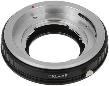 Fotodiox Pro Lens Mount Adapter - Deckel-Bayonett (Deckel Bayonet, DKL) Mount SLR Lens to Sony Alpha A-Mount (and Minolta AF) Mount SLR Camera Body