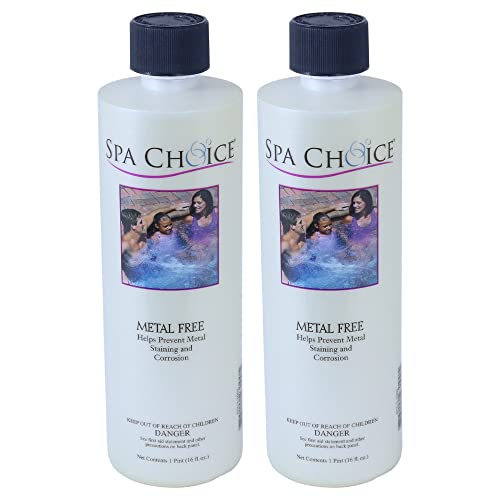 Image of SpaChoice 1-Pint 2-Pack Premium Metal Free, Metal Gone for Spa Hot Tub