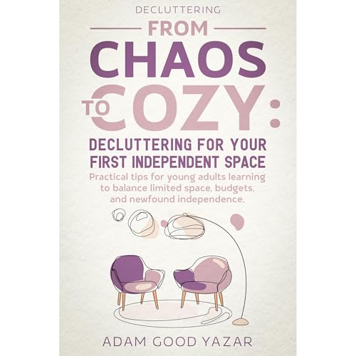 From Chaos to Cozy: Decluttering for Your First Independent Space Audiolibro Por Adam Good Yazar arte de portada