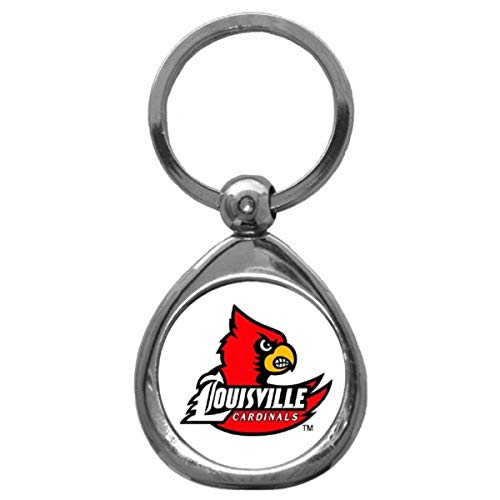 NCAA Siskiyou Sports Fan Shop Louisville Cardinals Chrome Key Chain One Size Team Colors