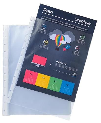 Fundas para protectores de documentos con anillas extraíbles Exacompta 86001E 3