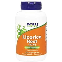 Algopix Similar Product 12 - NOW Foods, LICORICE ROOT 450mg 100 CAPS
