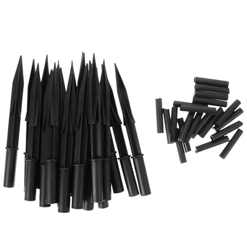 Veemoon 20 Estacas de Plástico Reforzado para Luces Solares de Jardín, Repuesto para Iluminación Exterior, Accesorio Resistente para Paisajes, Compatible Lámparas Solares, Uso en Terraza