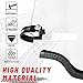 StarknightMT X3 Rear Windshield Back Window Windscreen Compatible with 2017-2025 Can Am Maverick X3& X3 Max (Except for XMR Models) Heavy Duty Clear