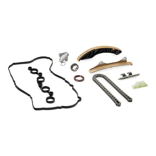 RIDEX 1389T0242 Kit de cadena de distribución con juntas con ruedas dentadas Compatible con KIA RIO III UB