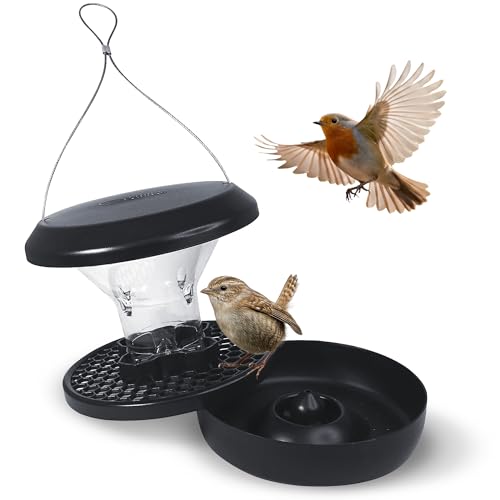 SWISSINNO Vogelfutterhaus zum Aufhängen Chur SMART Birds...