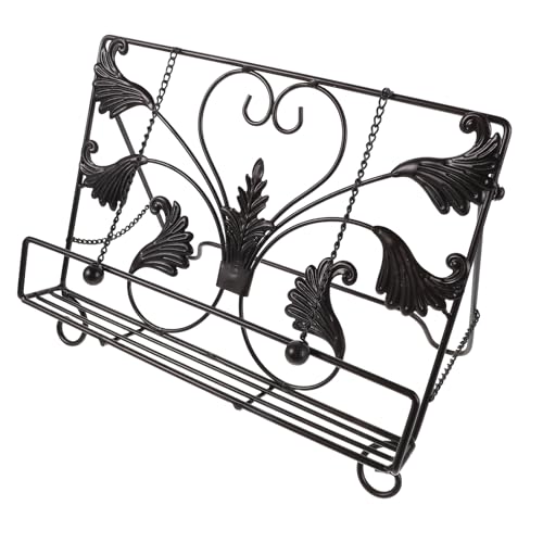 VANZACK Atril Creativo de Hierro Forjado