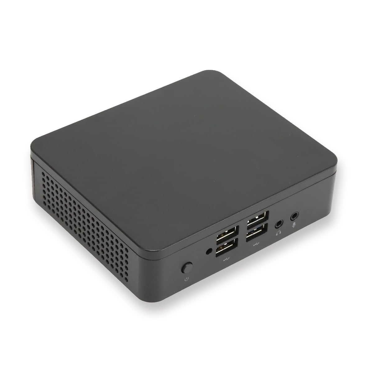 Mini PC bez wentylatora z 4GB pamięci RAM 64GB HDD, 1,92 GHz CPU Mini PC z interfejsem multimedialnym HD i VGa (obsługa 4K) do obsługi biura i aplikacji przemysłowych