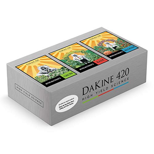 DaKine 420 Nitro Nutrients Advanced Hydroponic Fertilizer & Indoor Plant Food Starter Kit