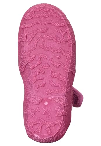 Sterntaler Badeschuhe Uni – Mädchen Baby Aquaschuhe knöchelhoch mit Klettverschluss – Strukturierte Sohle – Atmungsaktives Mesh – Kinder Wasserschuhe - Bademode - Farbe purpur, Größe 24