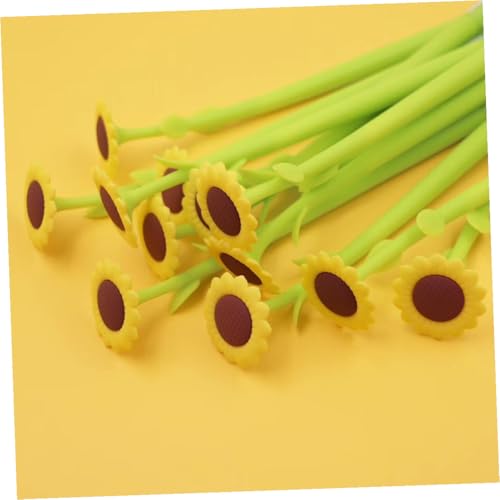 OSALADI 2 bolígrafos de gel de girasol borrables miniatura 5