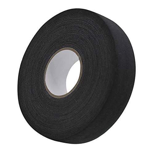 Deevoka 82Ft Ice Hockey Cloth Tapes Wear Resistant Sports Tape Water Resistant Overgrip Comfortable Grip Hockey Rod Tapes For Practice Exercise, Black #TOP6