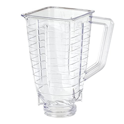 Listado de Vasos de Licuadora Walmart más recomendados. 44 Torosqui Vaso para Licuadora Compatible con Oster – Repuesto de Plástico Resistente y Duradero, Ideal para Cocina y Uso Diario, Libre de BPA y Fácil de Limpiar (Sin Accesorios)
