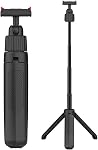 Osmo Action Tripod Stand with Magnetic Quick Release Adapter, 360 Rotation Mini Selfie Stick Extension Rod Handle Grip Monopod for DJI Osmo 360 Osmo Action 5 Pro 4 3 Accessories