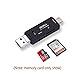 Produktbild SD Kartenleser,ZEDELA USB Type C//USB2.0/Micro USB OTG 3 in 1 Kartenleser Adapter, SD/Micro SD/TF Karte USB Kartenleser für PC, Notebooks, MacBook und Android Smartphones & Tablet mit OTG Funktion