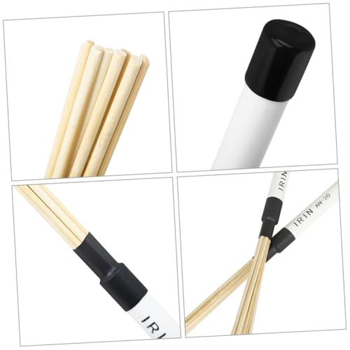 Baquetas de madera Toddmomy para tenor, jazz y cajón, para adultos, con sonido puro y alto rendimiento miniatura 7