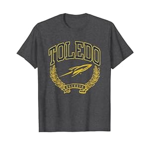 Toledo Rockets Victory Vintage Dark Heather T-Shirt