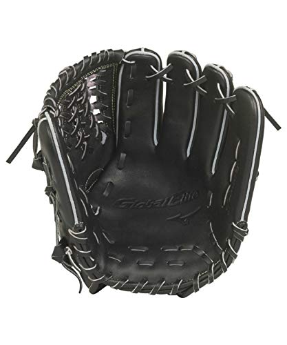 MIZUNO(ミズノ) 軟式用 グローバルエリート HSelection02+(プラス)オールラウンド用※グラブ袋付 (1ajgr22410) 09ブラック 右投げ用 3枚目