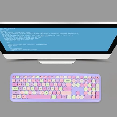 Teclado y ratón inalámbrico ergonómico fabricado en ABS con 10m de alcance 4