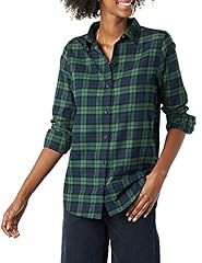 Dark Green Navy Medium Plaid