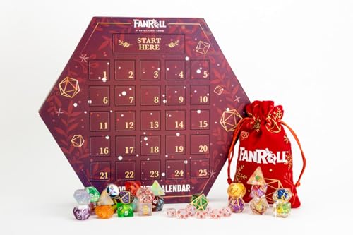 2024 Advent Calendar Dice Set