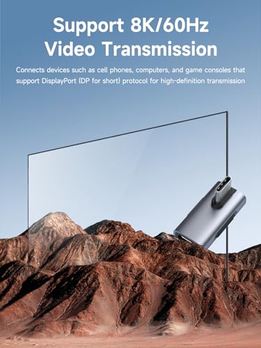 Hagibis 240W 40Gbps 8K USB C Adapter,2 Pack USB-C Male to USB-C Female Adapter,USB4 Connecter for Thunderbolt 4/3,ROG Ally,Steam... - Image 4