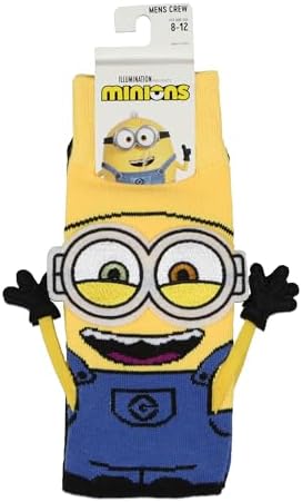 Calzini Minions Per Ragazzi - Confezione Da 3 Paia Con Design Divertenti - Foto 8