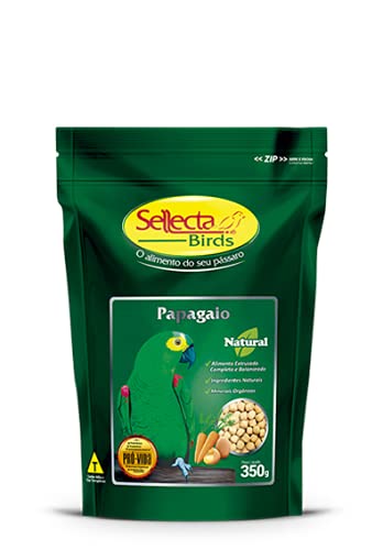 SELLECTA EXTRUSADO NATURAL PAPAGAIO 350 G