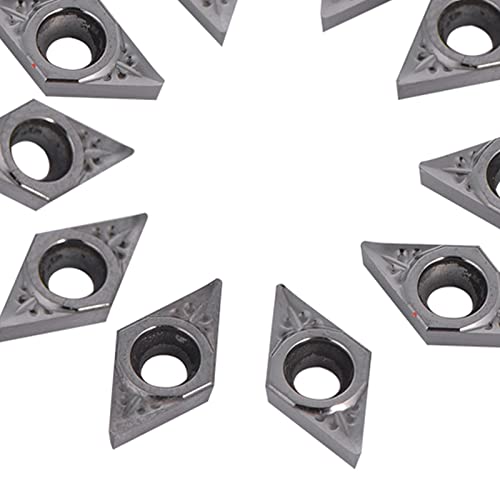 Insertos de carburo DCGT070204-AK para torno de aluminio caja de 10 piezas 4