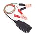 LPHUS Memory Saver Connector OBD2 Car Diagnostic Cable & ECU Memory Saver Cable with Alligator Clip, Vehicle Battery Replacement Tool, Emergency Power Supply Interface for Car Battery Helper