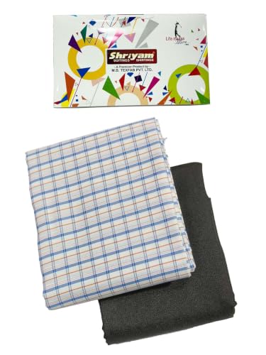 Image of Checkered Shirt Pant Combo Pack (Checks, Free Size, Full Fabric)