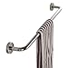 Produktbild Handtuchhalter Wand Handtuchstange 40cm 50cm 60cm 70cm 80CM 90cm Edelstahl Towel Rack Tür Bad Küche Freistehend Handtuchregal Einfachem Design Chrom Wand-Handtuchhalter Rostfrei Badetuchhalter(50cm)