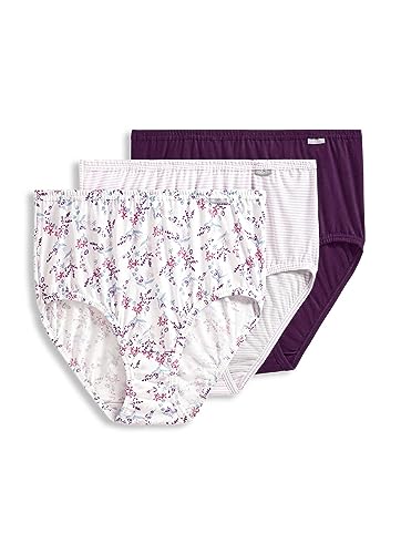 Image of Jockey Women's Underwear 100% Cotton Elance Brief - 3 Pack